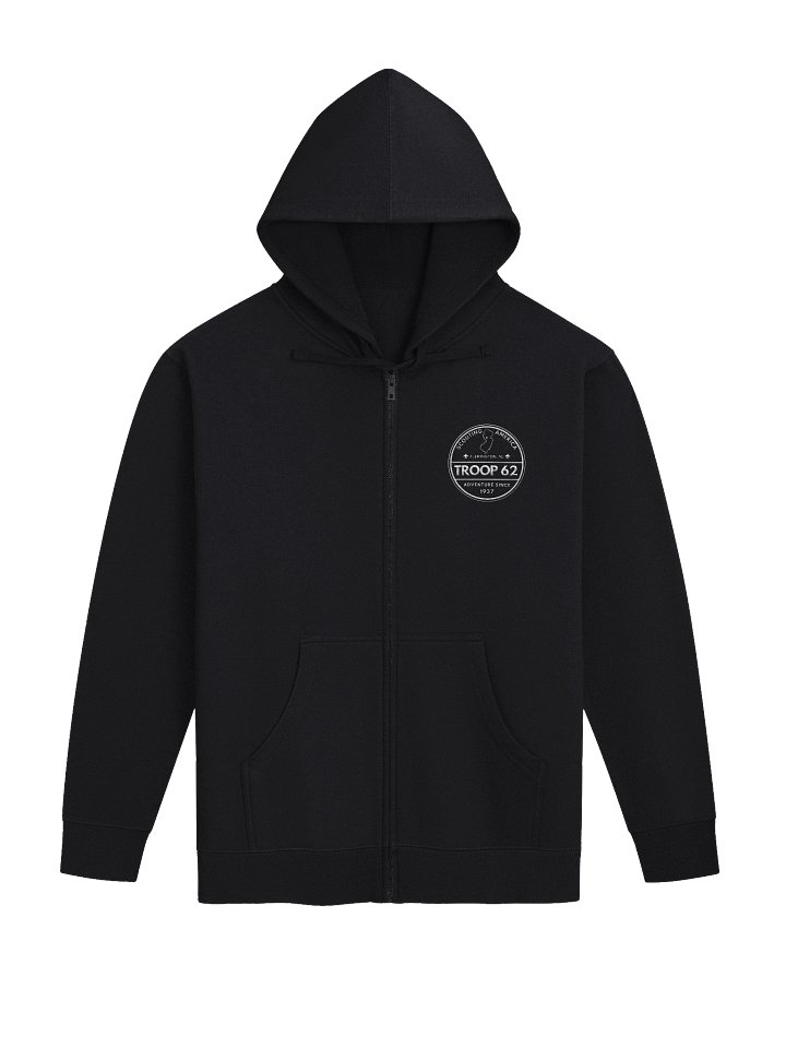 Troop 62 Zip-Up Embroidered Hoodie product image (1)
