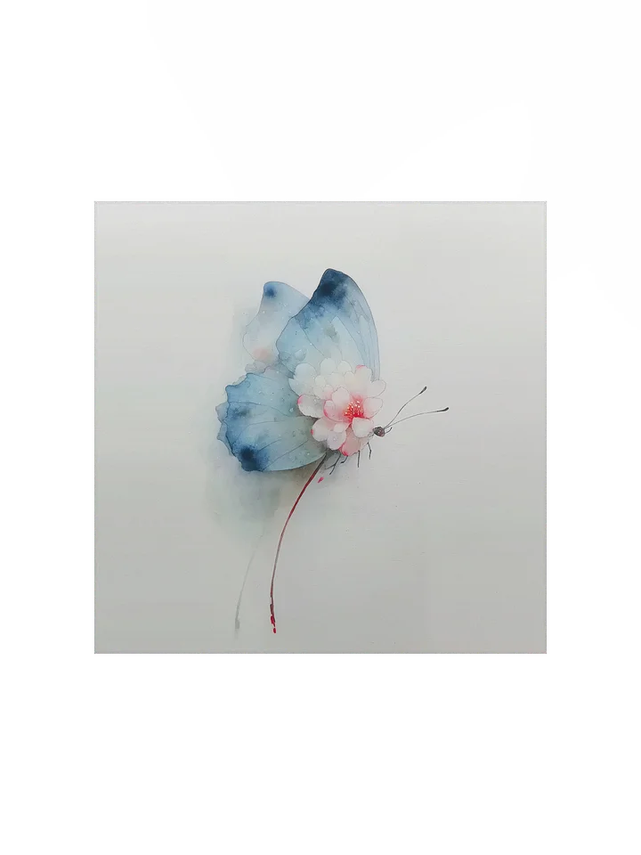 Powder Blue: Whispering Petal Butterfly product image (2)