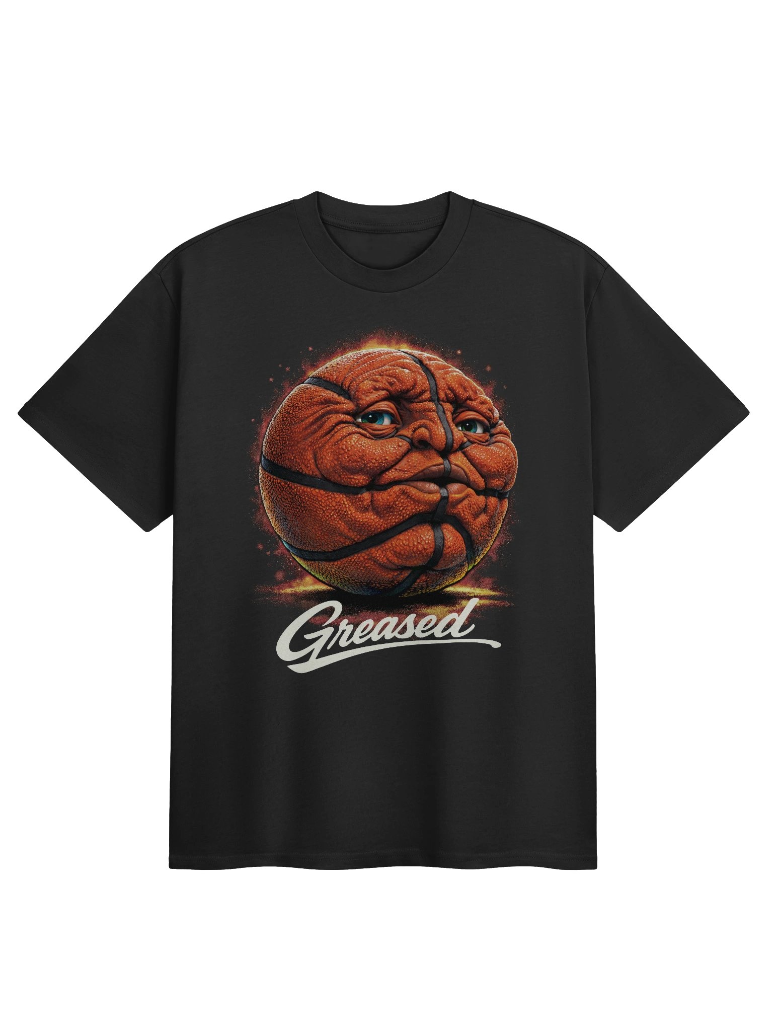 Old Ball - Greased T-Shirt (Black) product image (1)