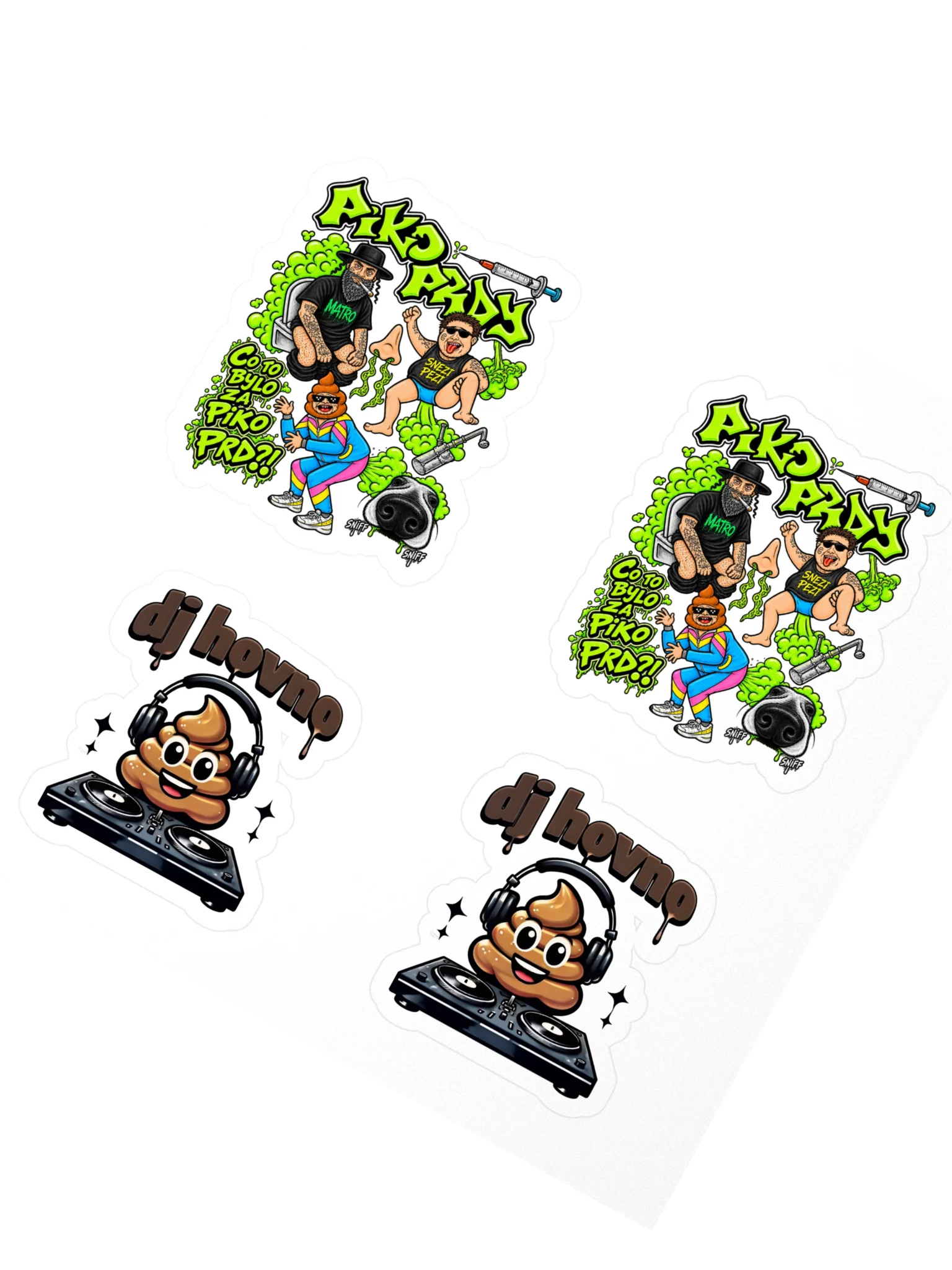 piko prdy stickers product image (2)