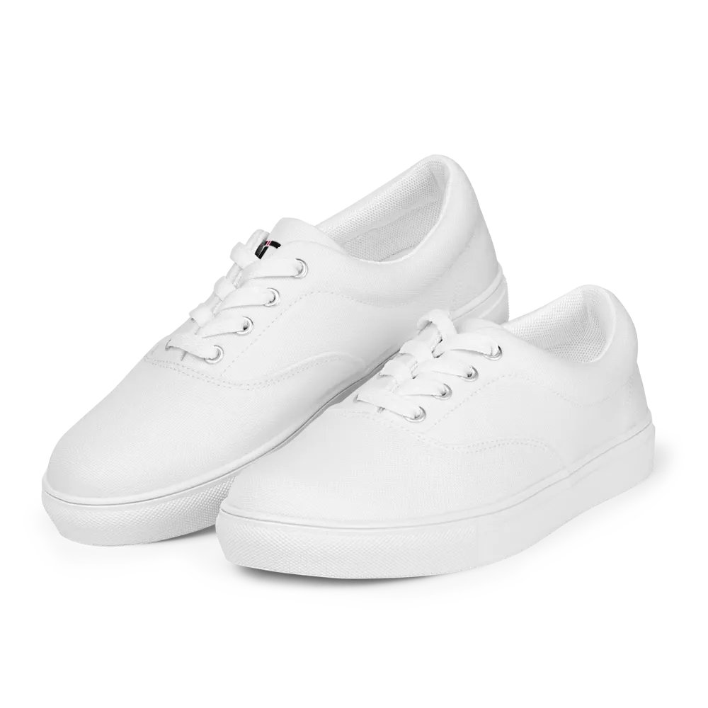 TDS Music Women's White Athletic Shoes: Comfortable Flyknit Sneakers for Everyday Wear product image (10)