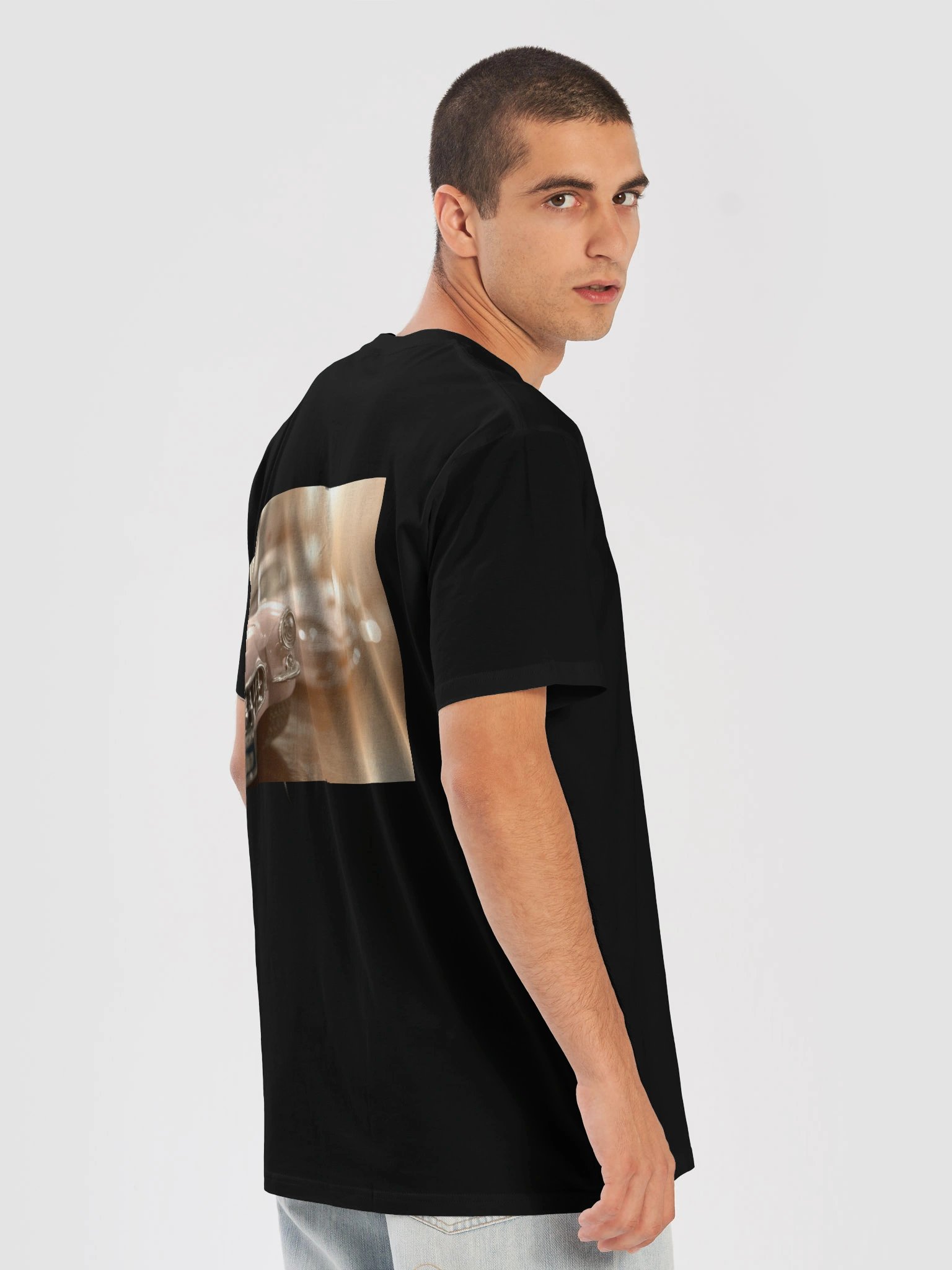 Pink Classic Car Retro Tee product image (8)