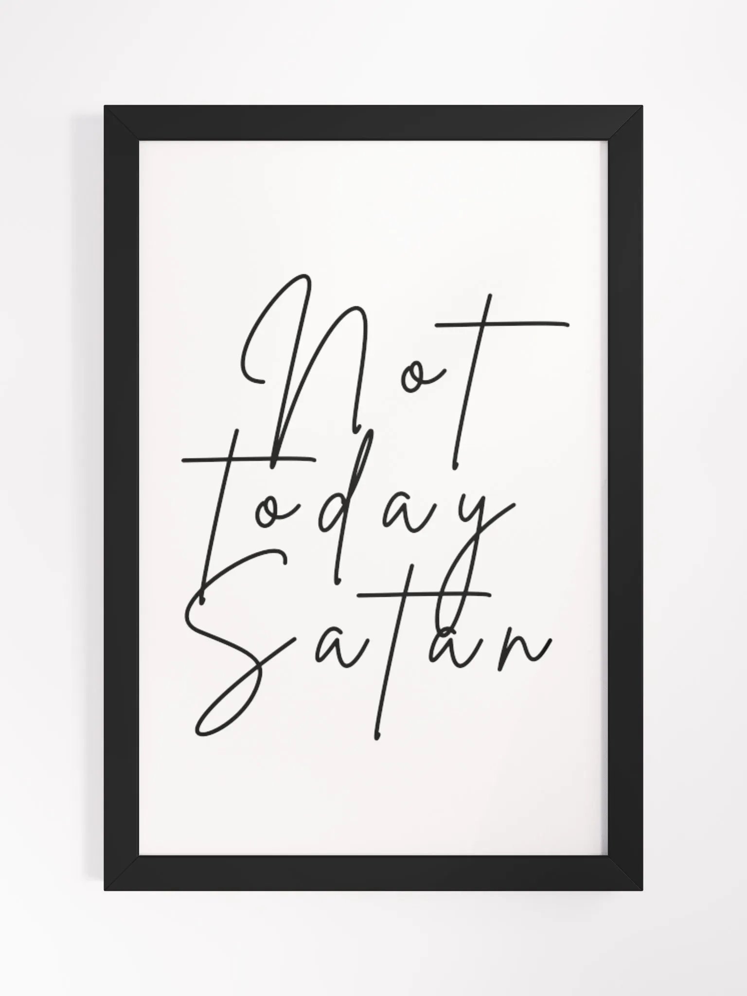 Not today Satan product image (2)