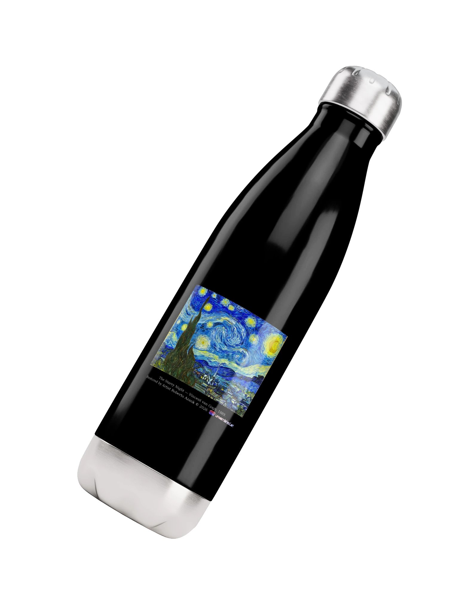 The Starry Night — Water Bottle product image (4)