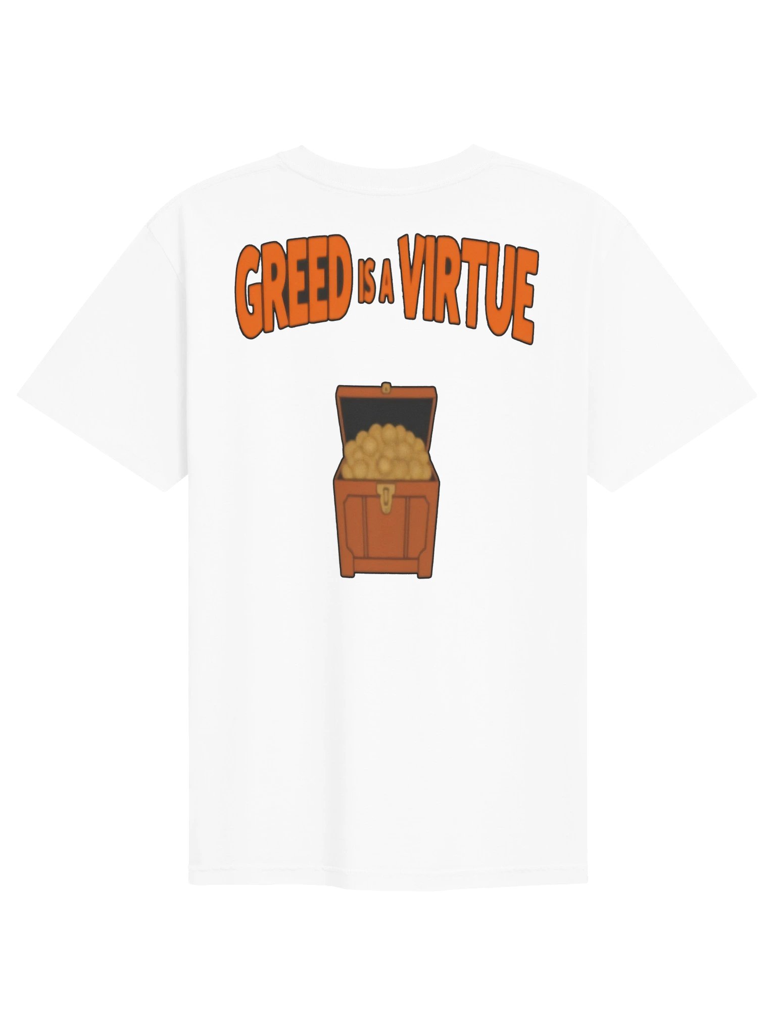 Greed Is A Virtue - Tee (Light) product image (5)
