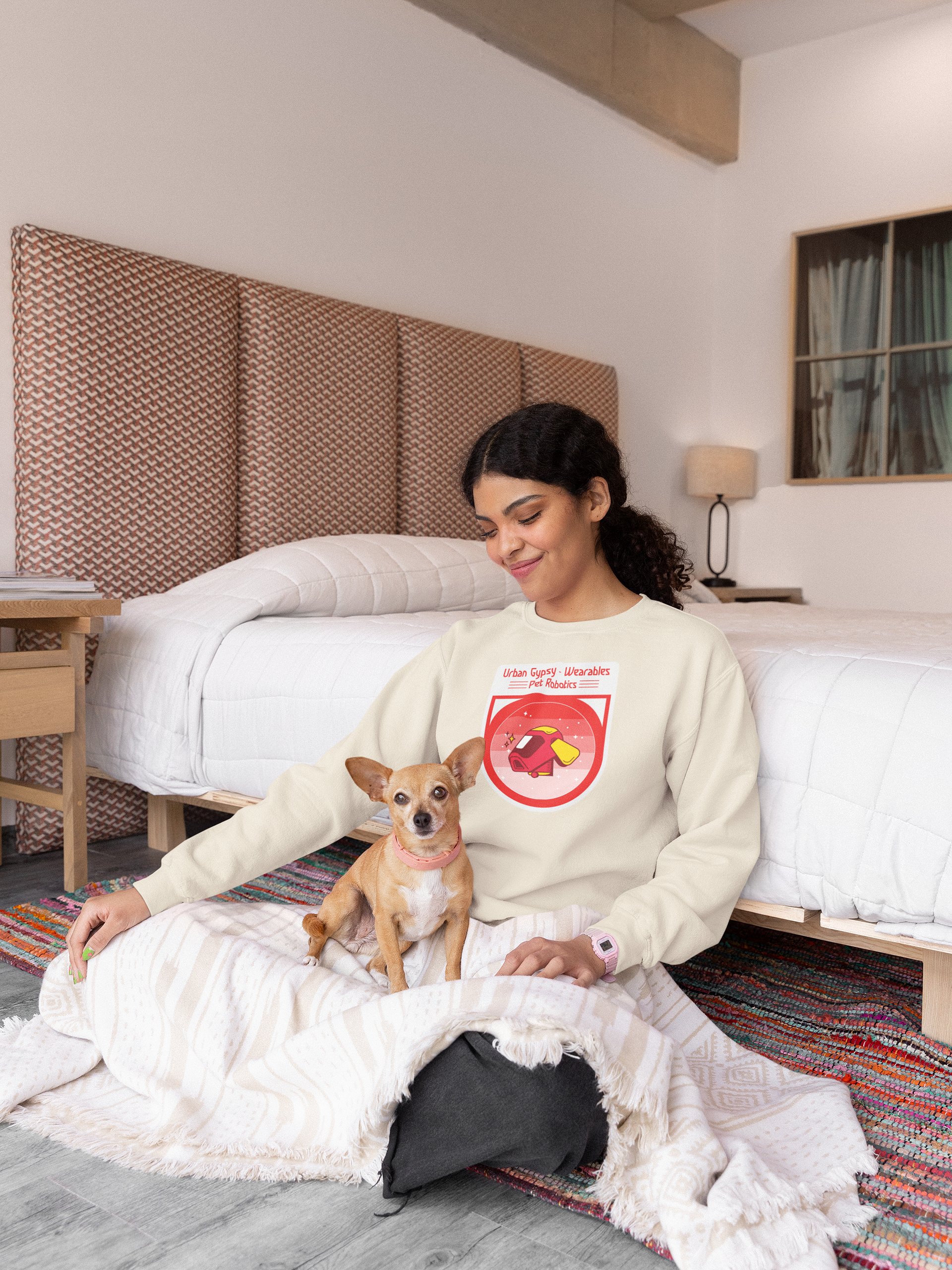 Robot Dog Sweatshirt product image (49)