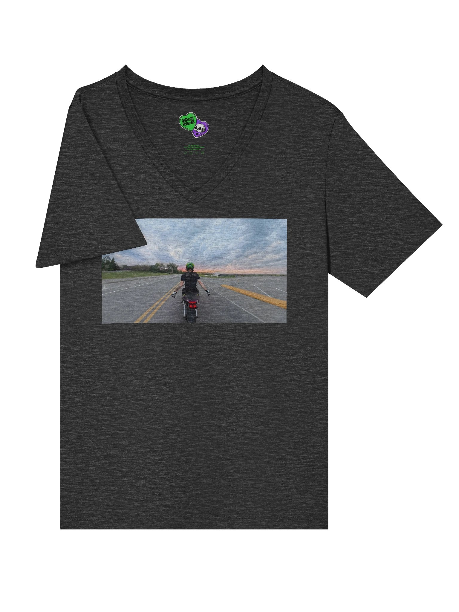 Look Ma No Hands Ladies V-Neck product image (5)