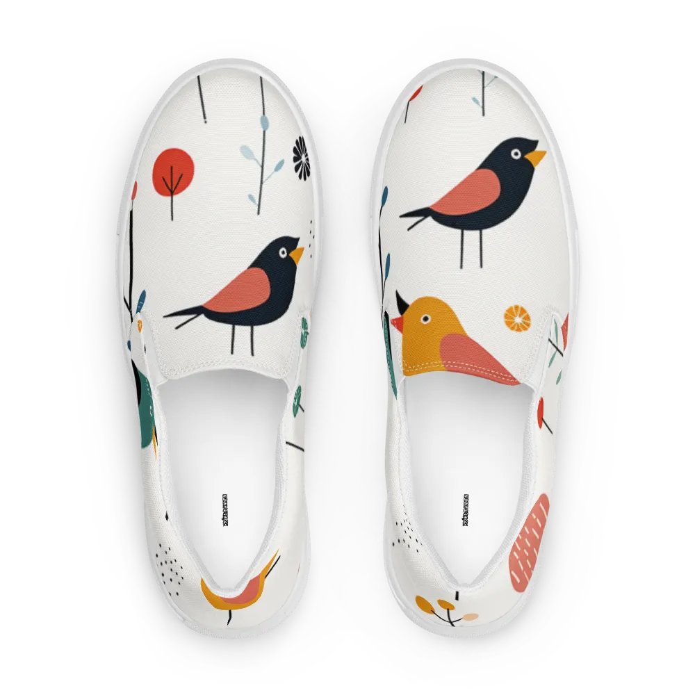 WOMEN'S SLIP-ON CANVAS SHOES 🐦‍⬛ Sweet Bird Harmony product image (9)