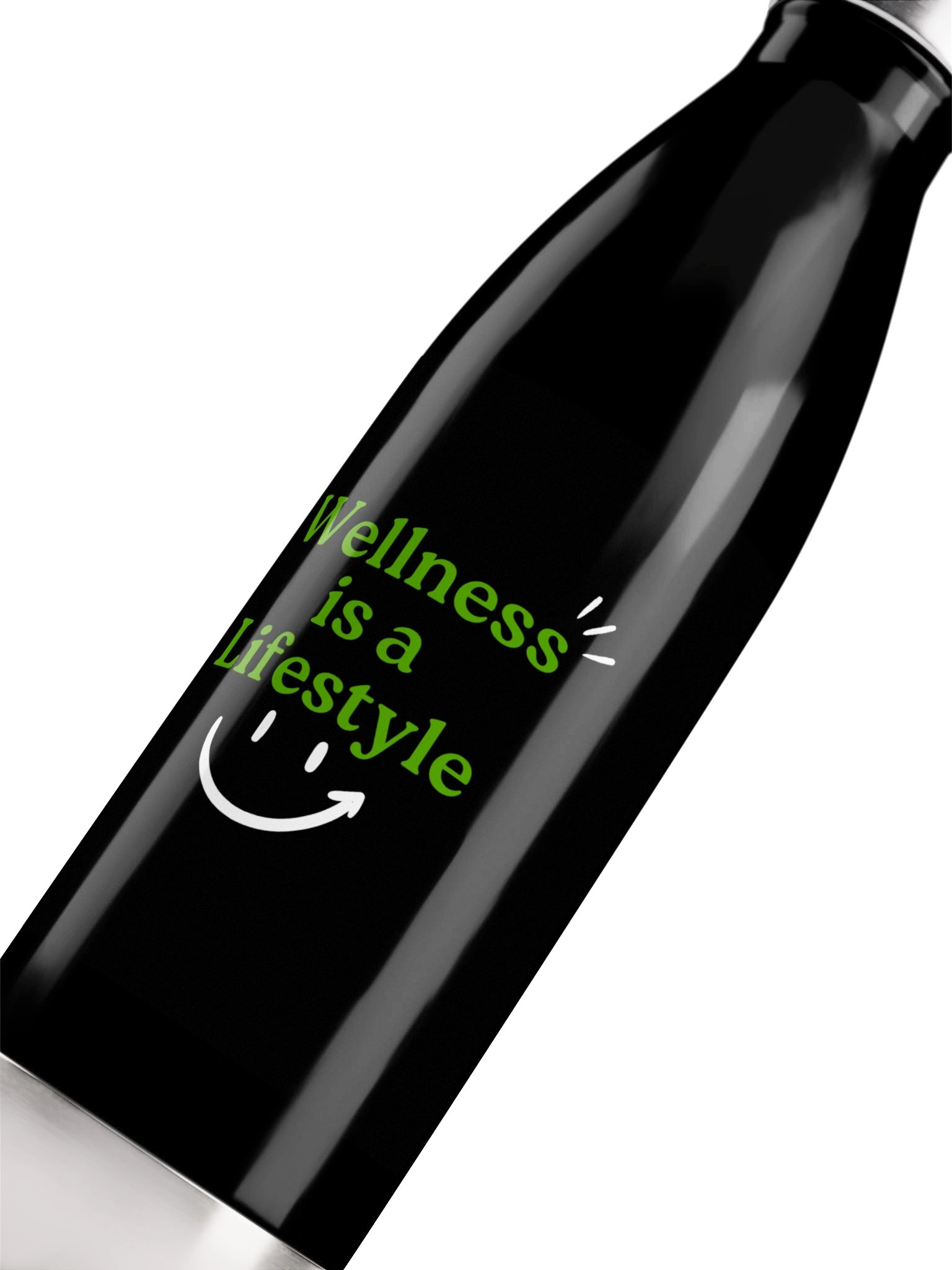 Wellness Is a Lifestyle Water Bottle product image (5)
