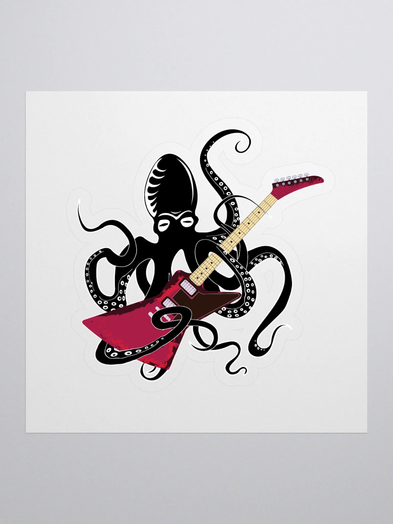 Kraken and Guitar product image (1)