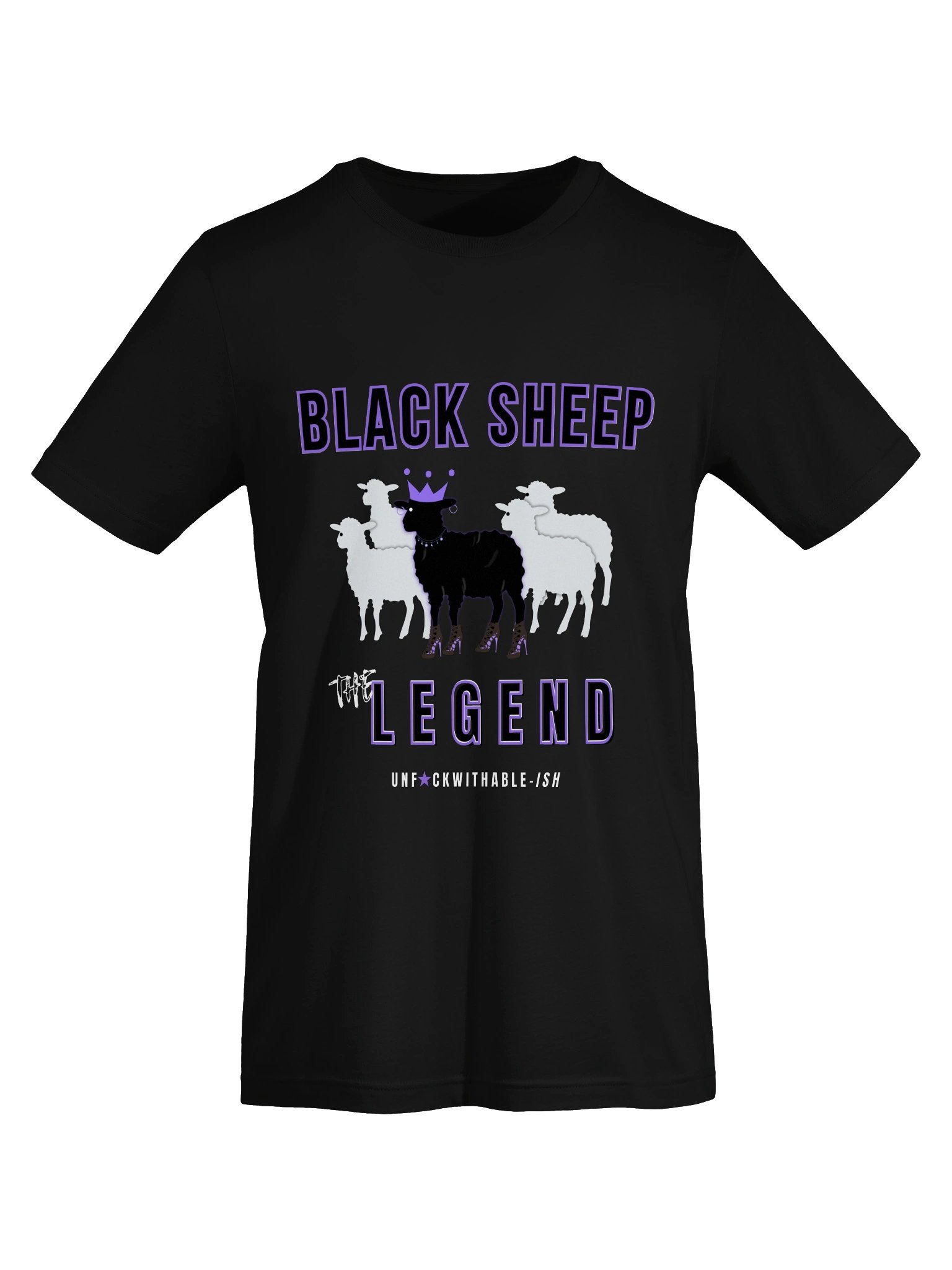 Women's Black Sheep "The LEGEND" Graphic T-Shirt product image (1)