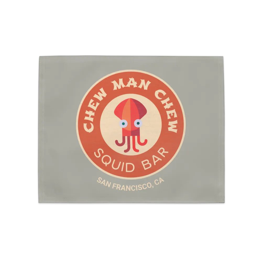 Chew Man Chew Squid Bar Placemats (Set of 4) product image (3)