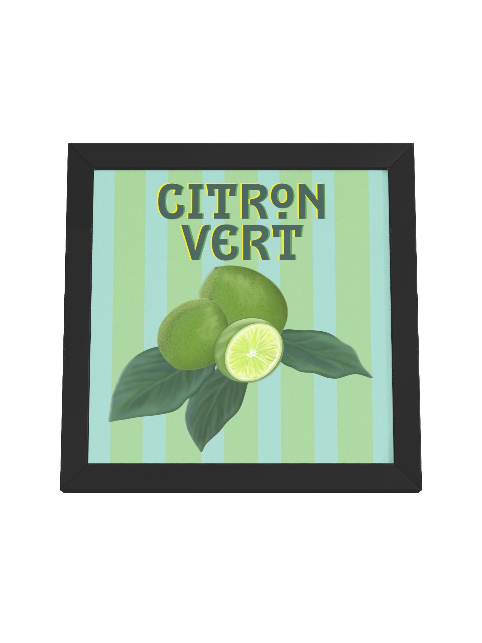 Citron Vert – Framed High-Quality Matte Poster product image (5)