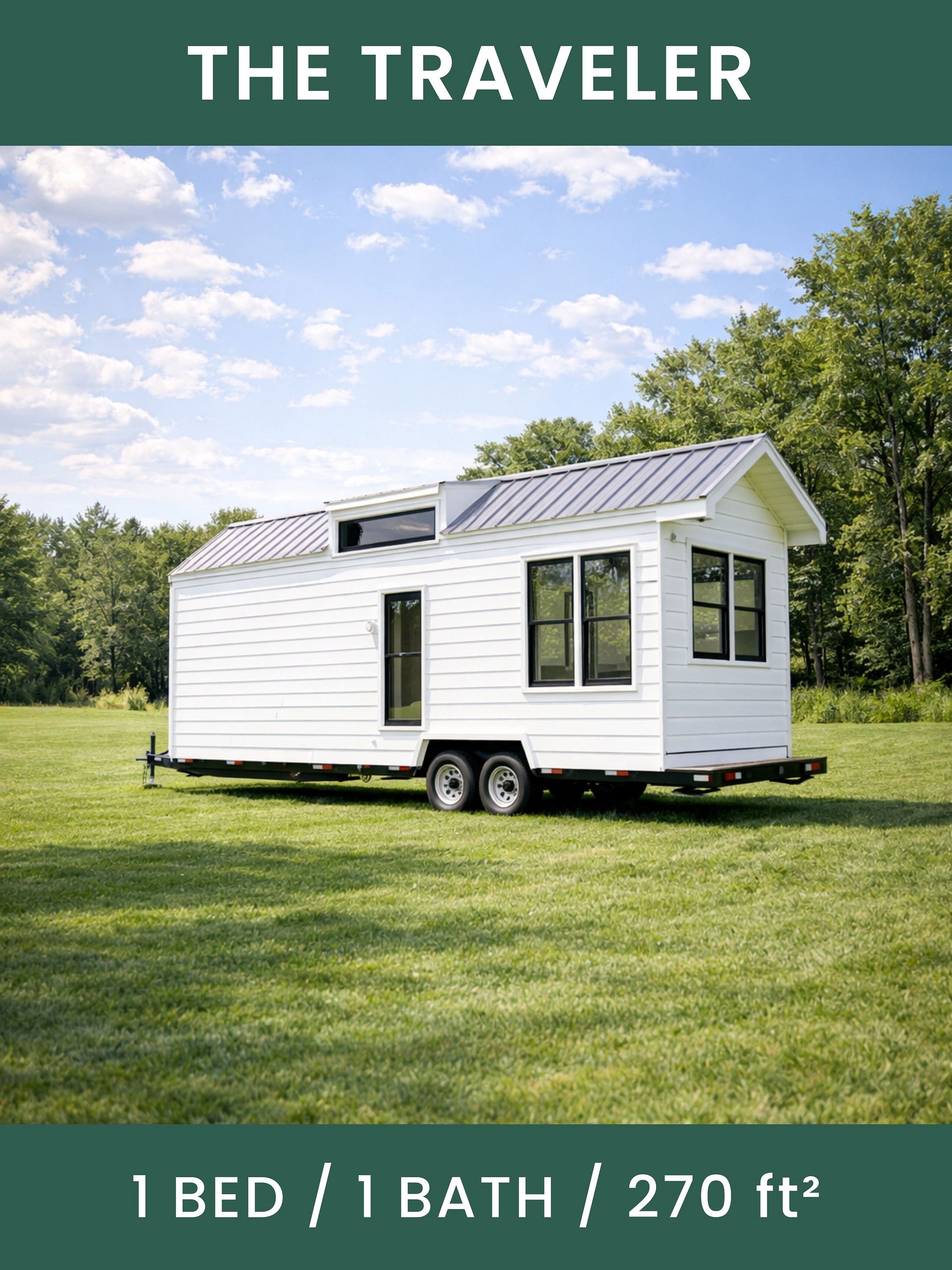The Traveler Tiny House Blueprint Set (CAD File + Materials List) product image (2)