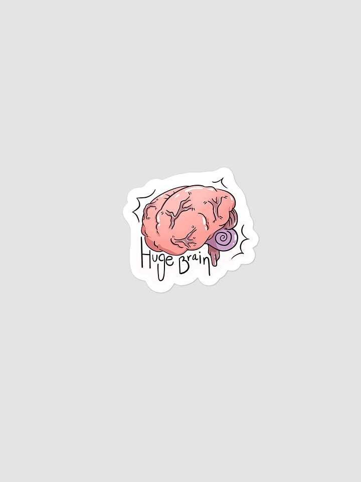Huge Brain Sticker product image (1)