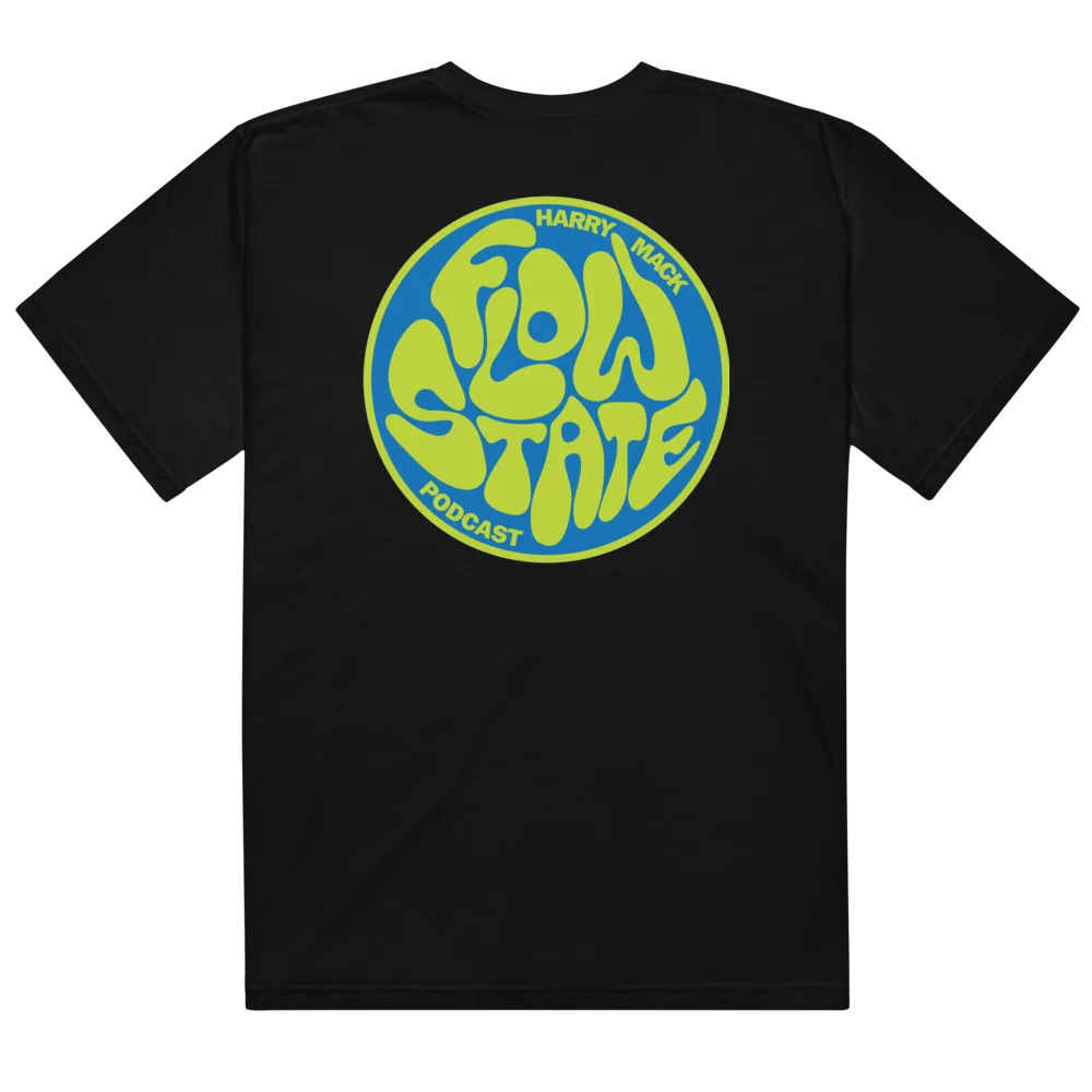 Flow State T-Shirt (Green and Blue) product image (2)