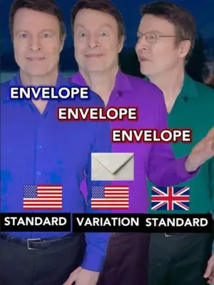 American × British English | How to Say ENVELOPE, ADULT, LINGERIE? #EnglishPronunciation