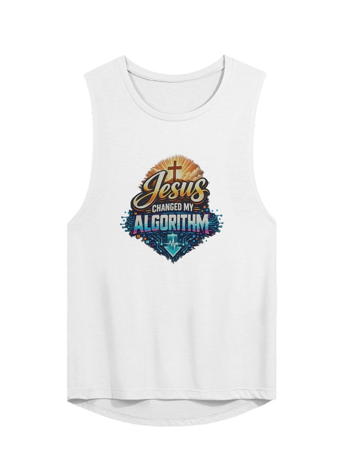 Jesus Changed My Algorithm Bella Tank product image (1)