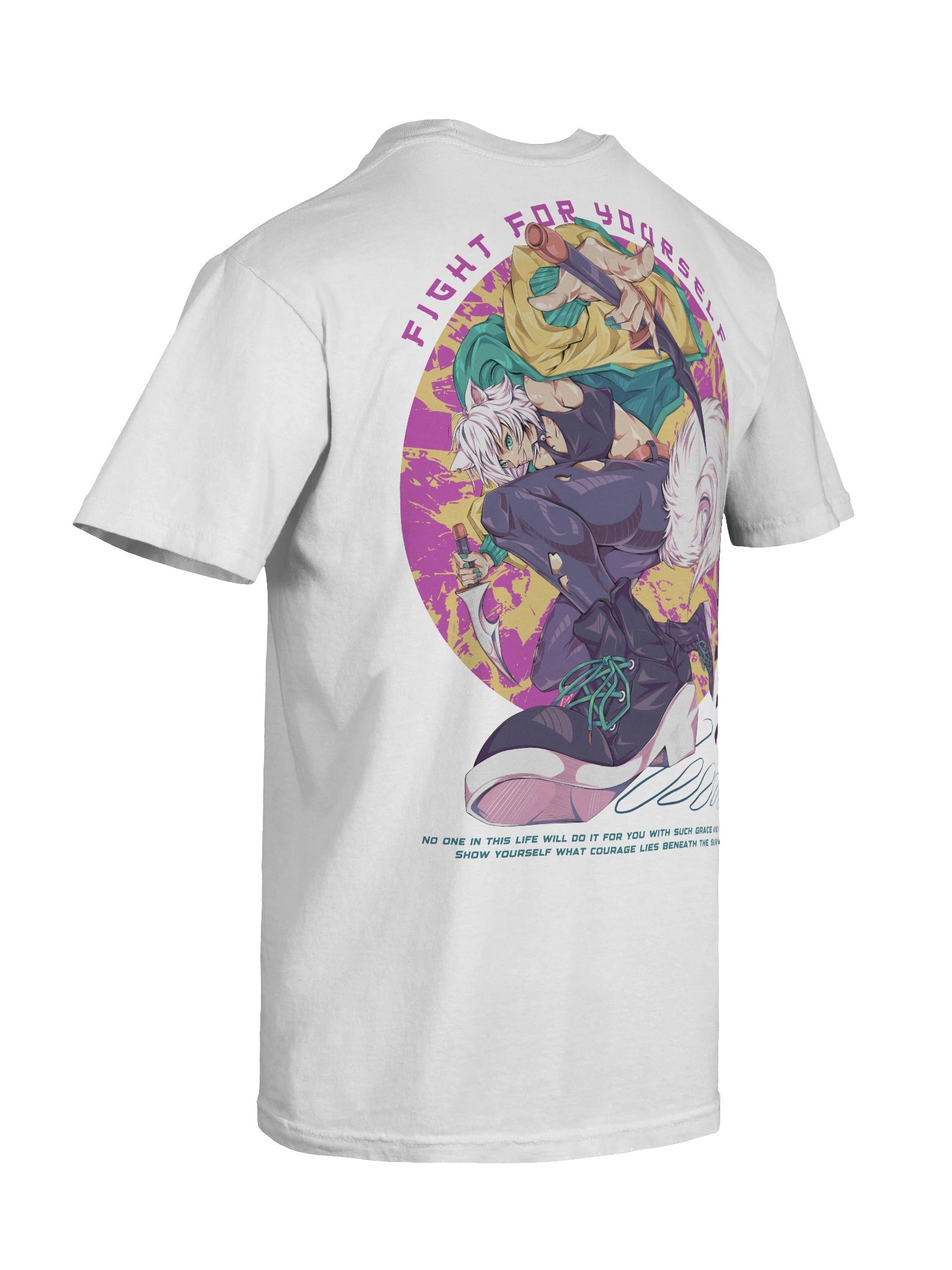 抗え FIGHT [White Tee] product image (11)
