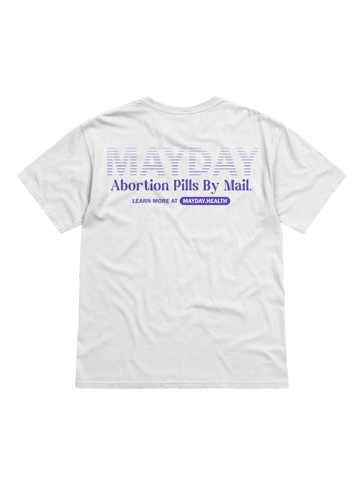 "Abortion Pills By Mail" White Tee product image (2)