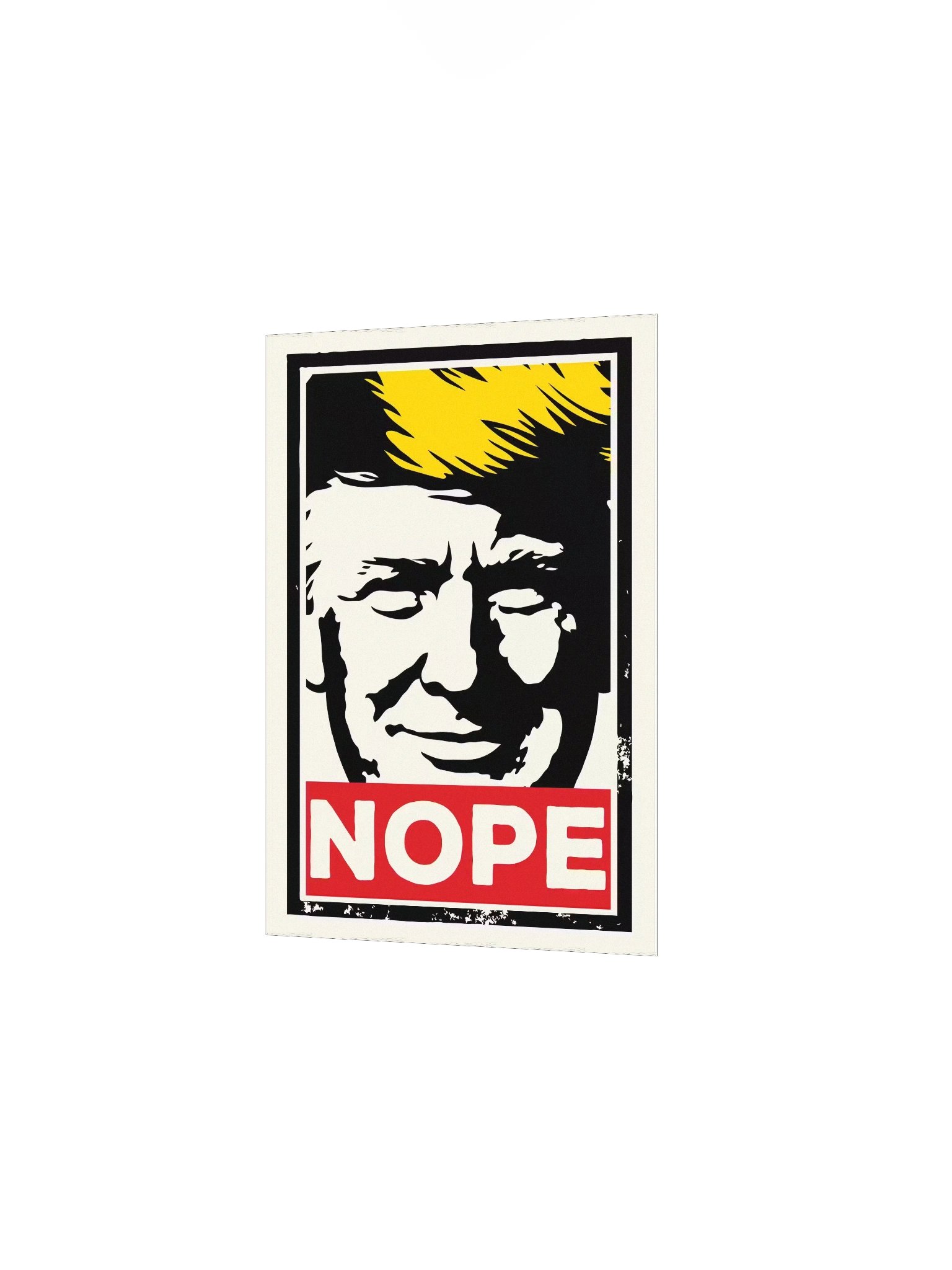 Anti Trump NOPE Poster product image (2)