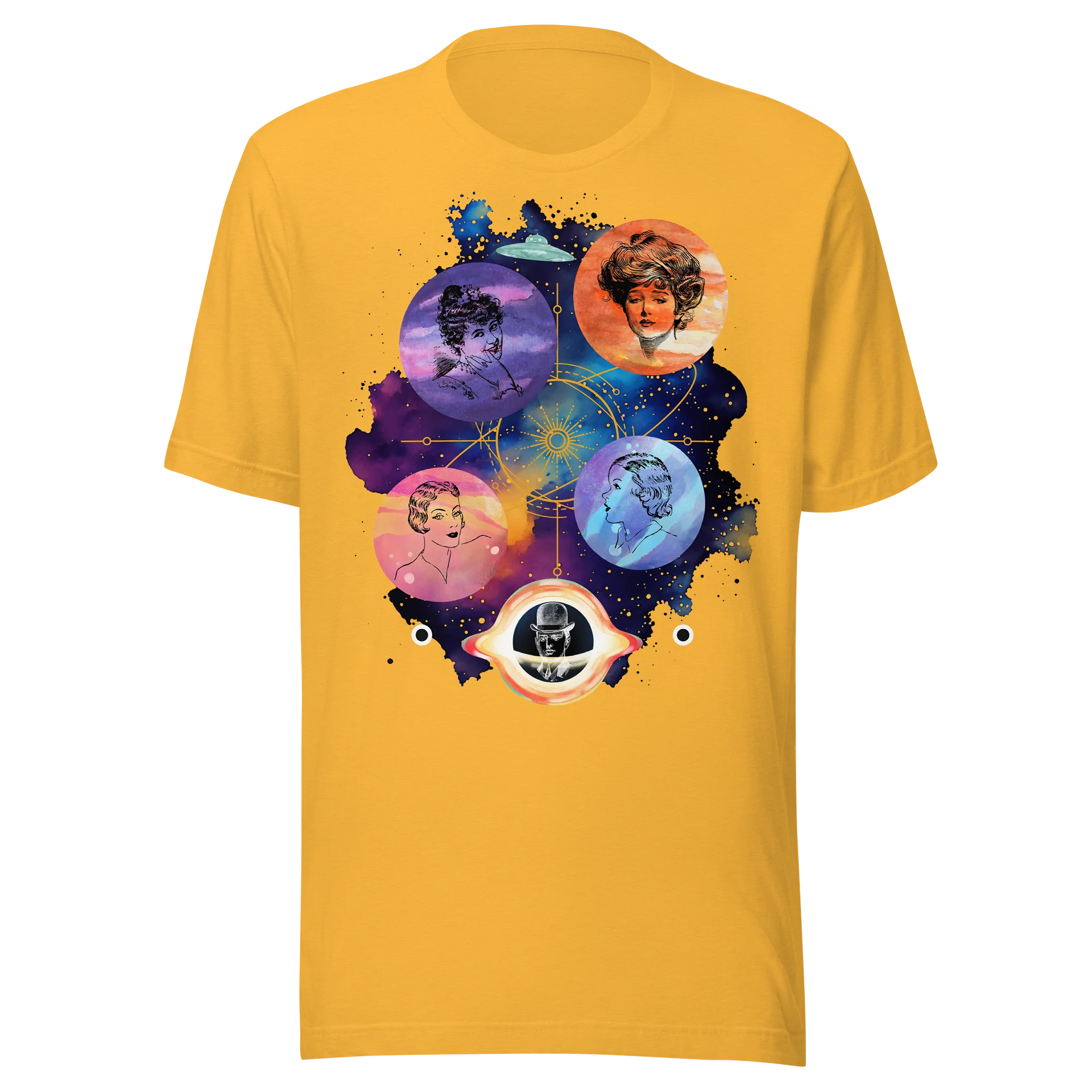 Cosmic Vintage Collage T-Shirt product image (1)