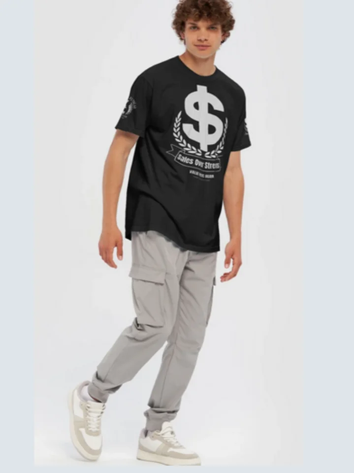 Sales Over Streams Tee - Black Tee product image (1)