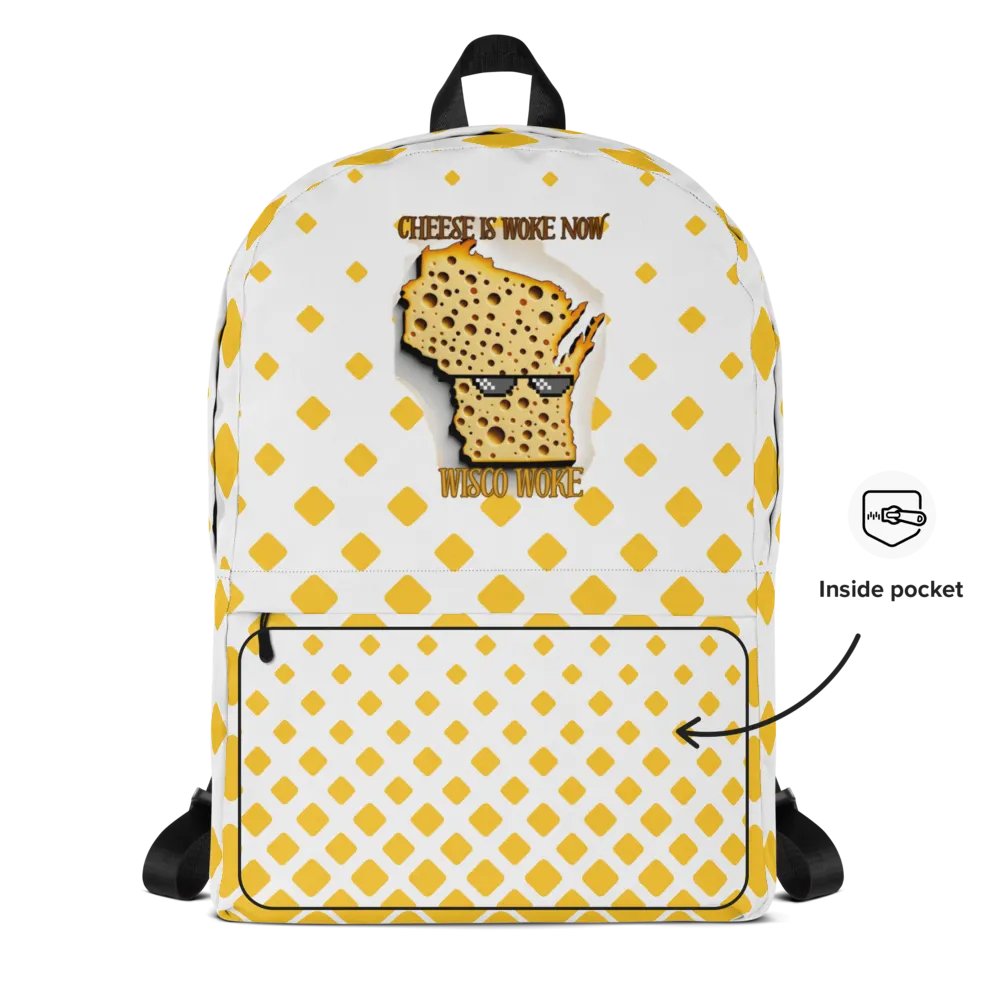 SC Win, Cheese is Woke Now, Backpack product image (5)