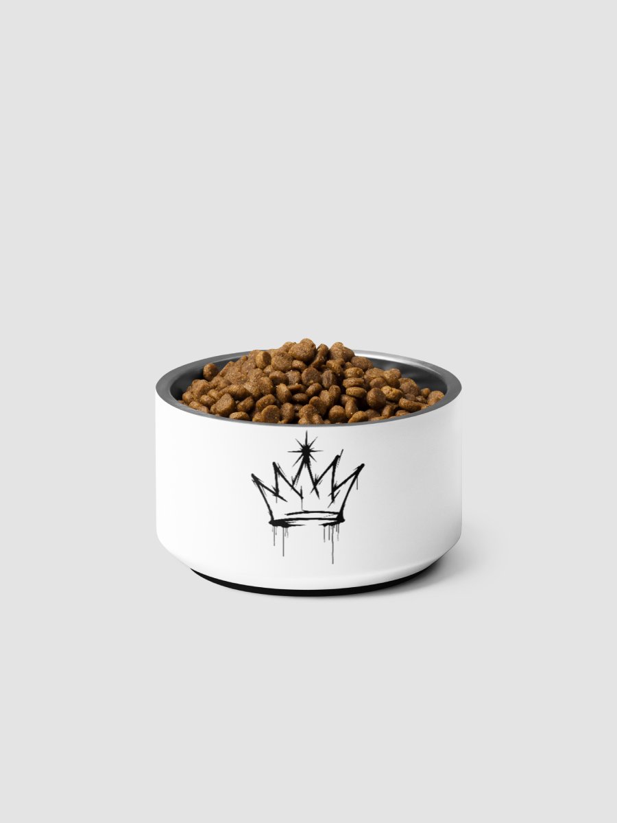 ONE KING Urban Crown Pet Bowl White product image (2)
