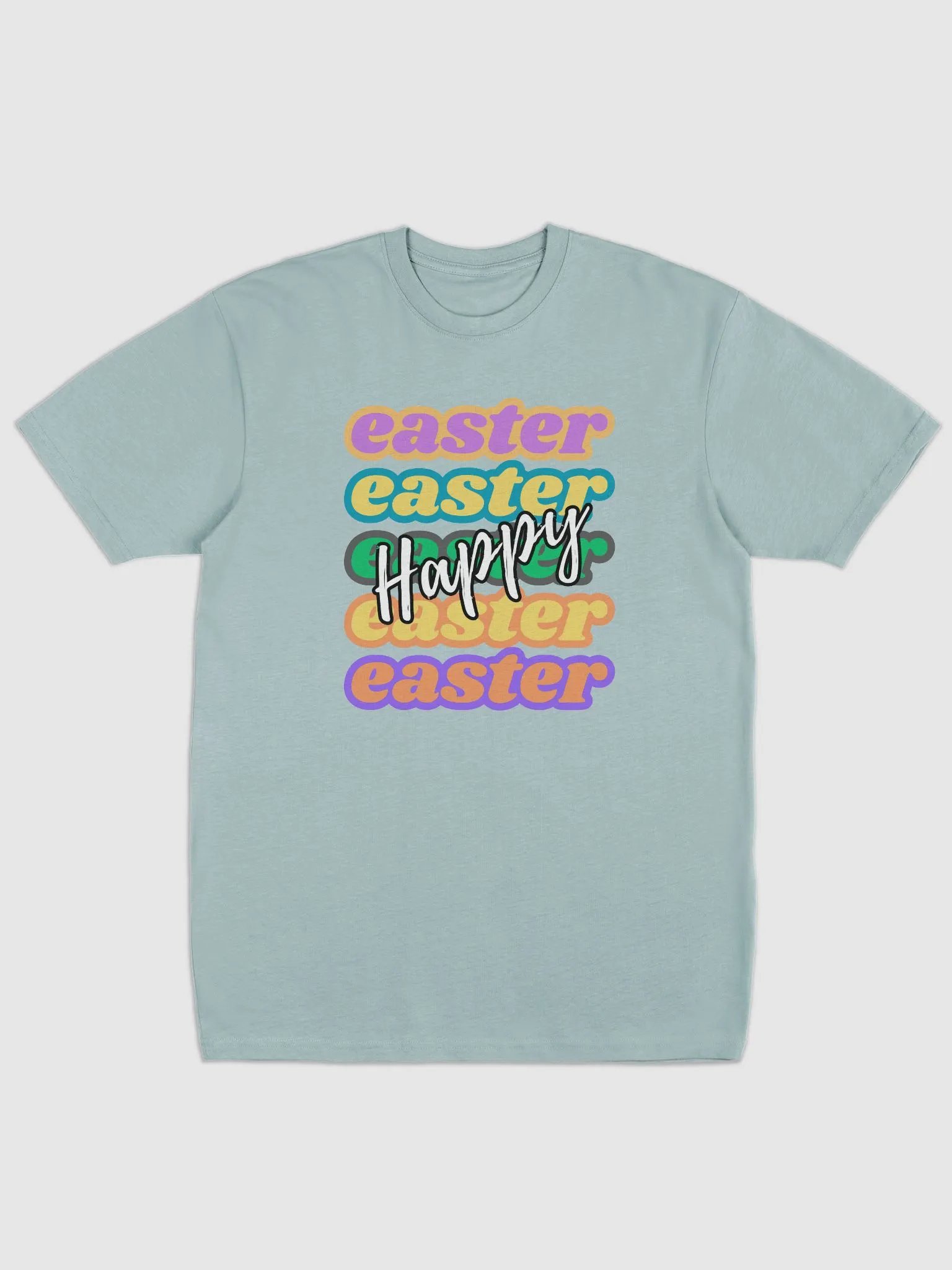 Happy Easter Layers Men's Tee product image (1)