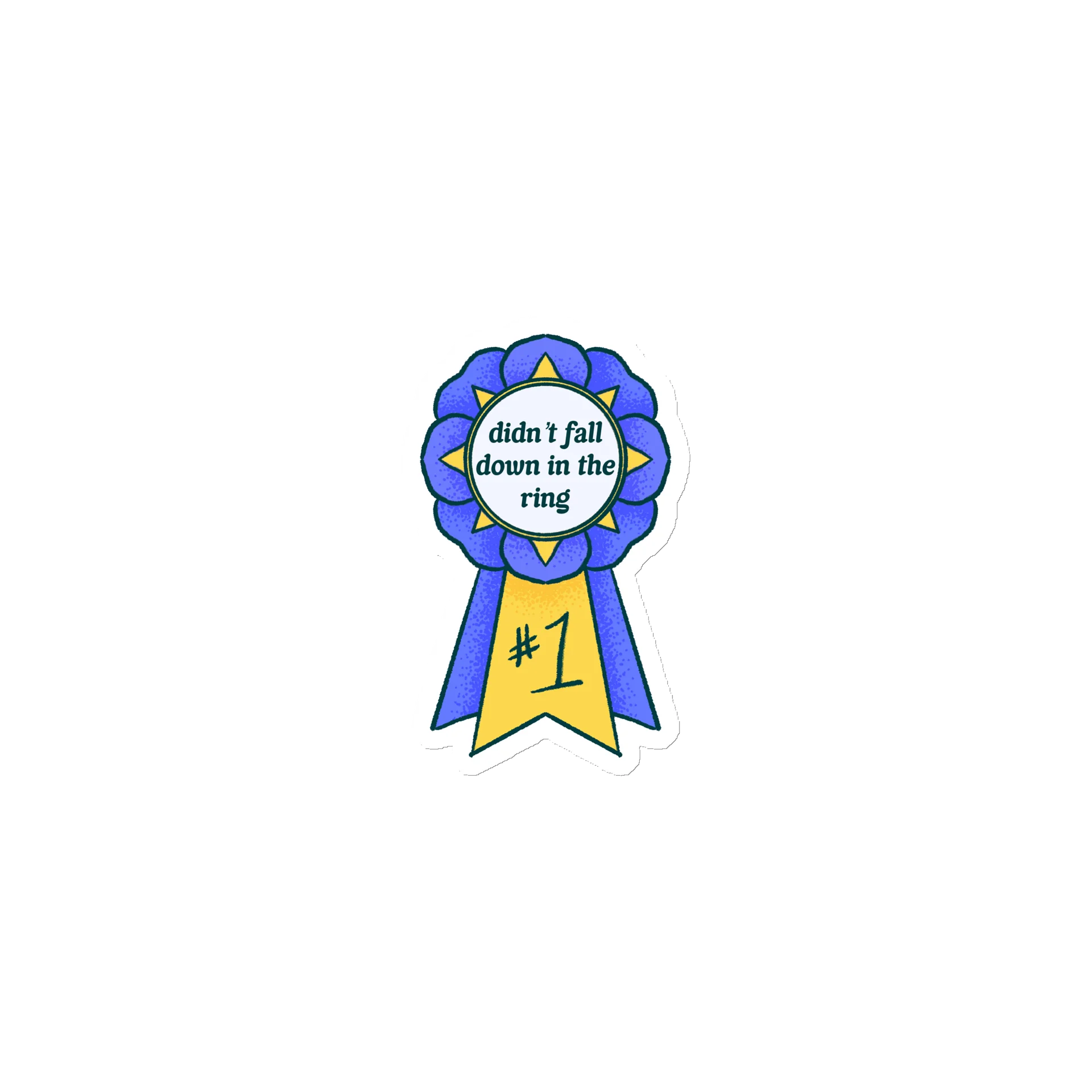 Rosette Series: Didn't Fall Magnet product image (1)