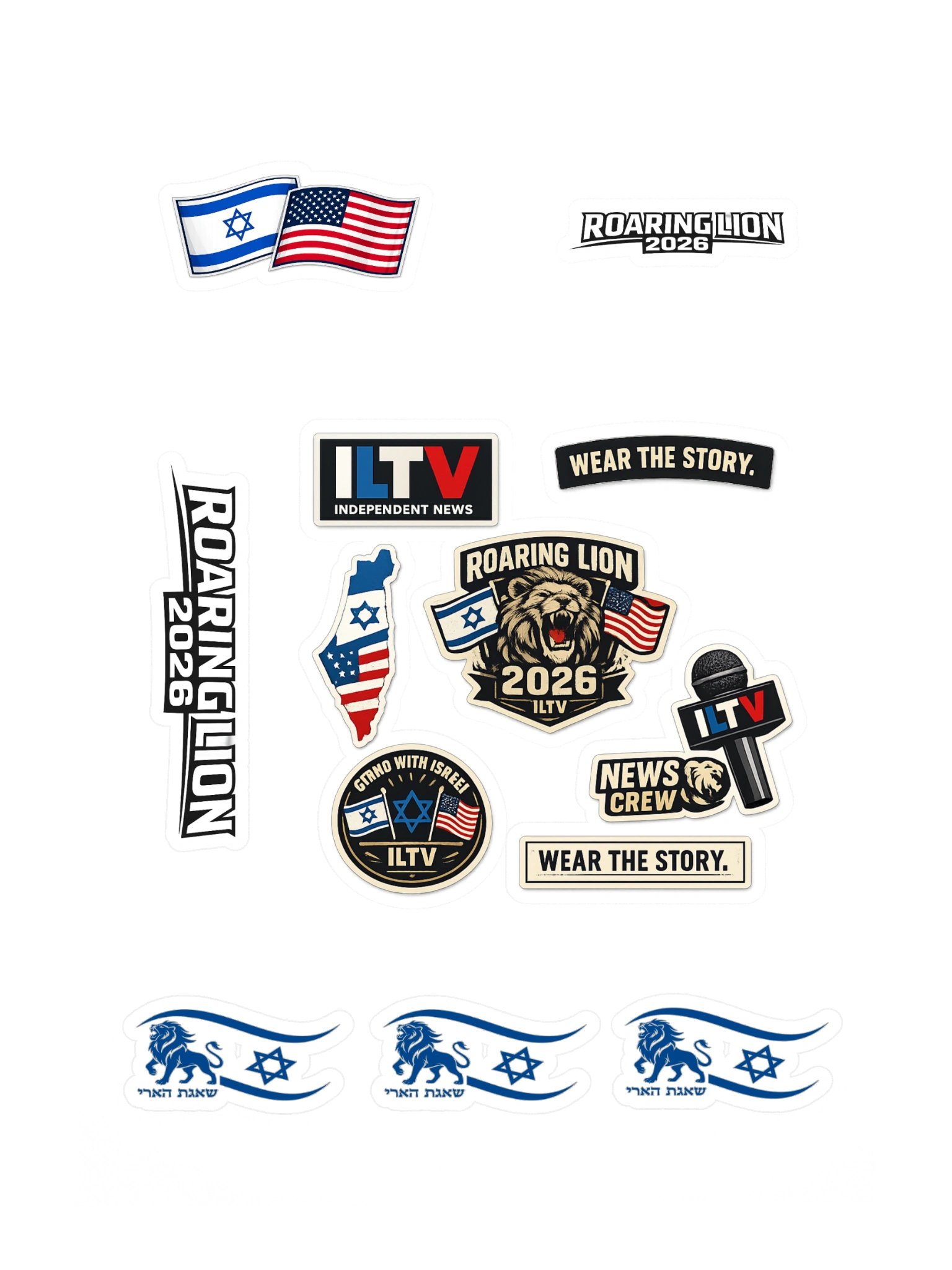 Roaring Lion 2026 Sticker Collection product image (3)