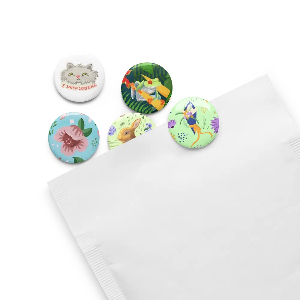 Squibble Design Art Pin Badge Set product image (4)