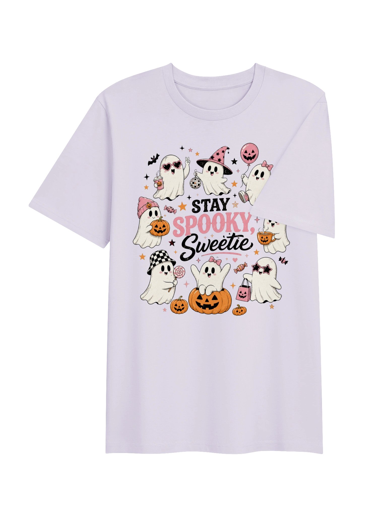 Stay Spooky Sweetie Ghost Halloween T-Shirt product image (18)