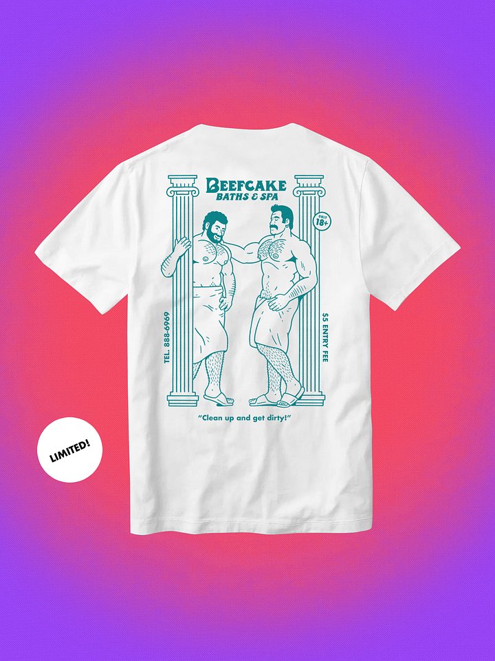 BEEFCAKE Baths & Spa Tee product image (1)