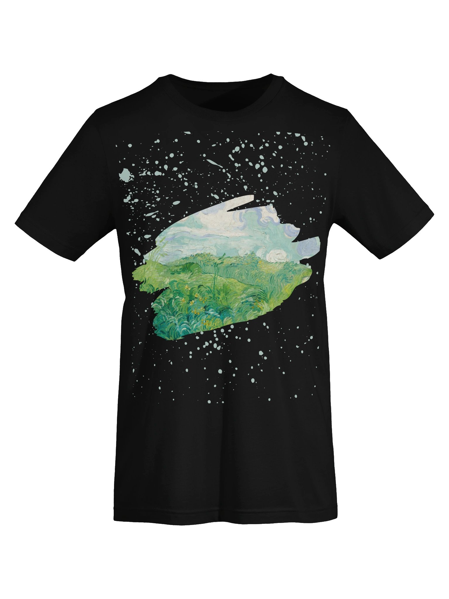 Green Wheat Fields, Auvers (Vincent van Gogh) T-Shirt product image (5)