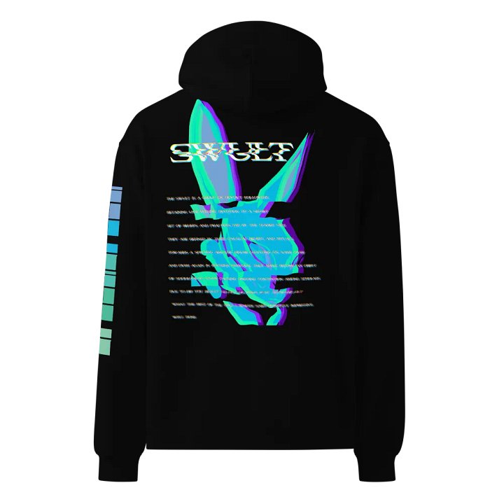 Cyber Swult Hoodie Blue product image (1)