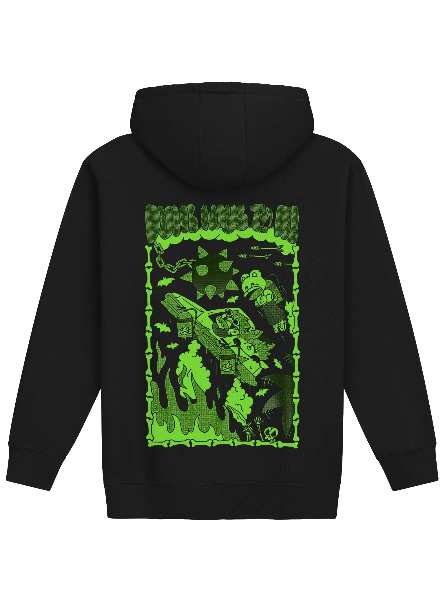 Dumb Ways To Die - Ghoul Hoodie product image (2)