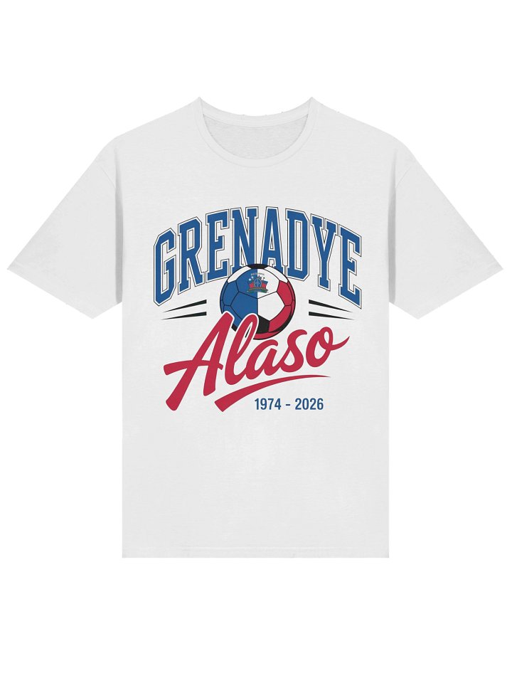 Grenadye Alaso – Haiti Soccer Pride T-Shirt 🇭🇹 product image (1)