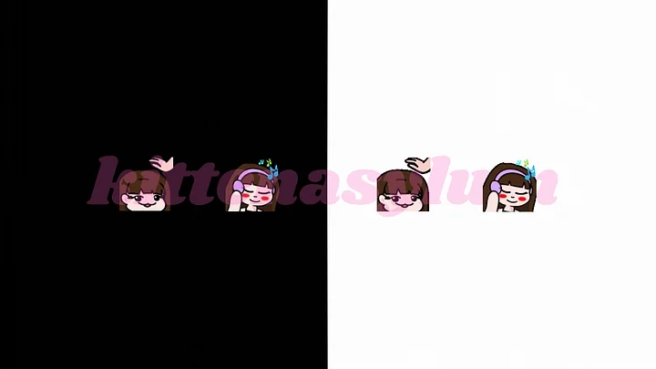 Brunette - 2 Animated Emotes product image (1)