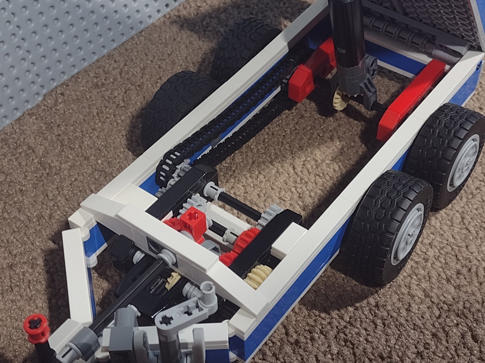Dump Trailer for Working Tractor MOC Instructions product image (4)