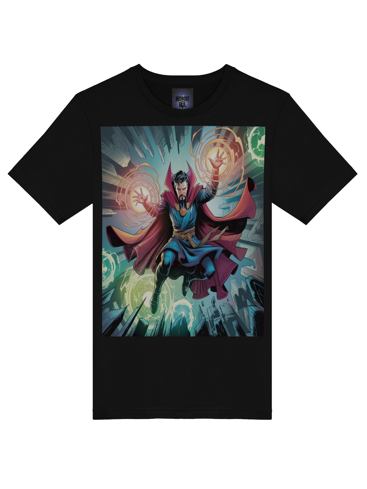 Doctor Strange Arcane Assault Supersoft T-Shirt – Sorcerer Supreme Eclipse product image (7)