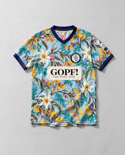FC Ugly Lilies Home Jersey just dropped! 🇨🇭

Straight from Basel, Switzerland.

A vibrant turquoise base covered in wild, pix...
