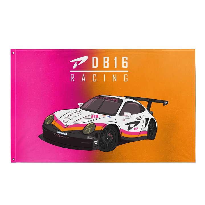 DB16 Racing Flag Car product image (1)