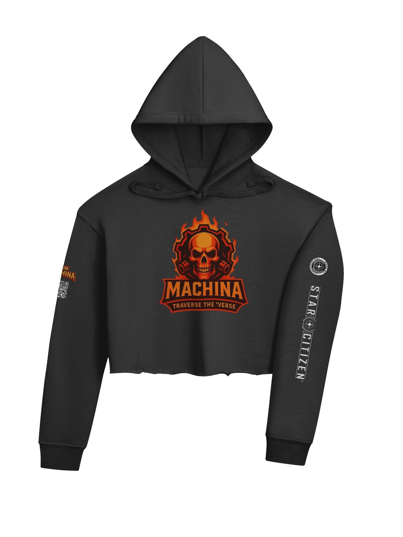 Machina Women’s Bar Citizen 2026 Crop Hoodie product image (10)