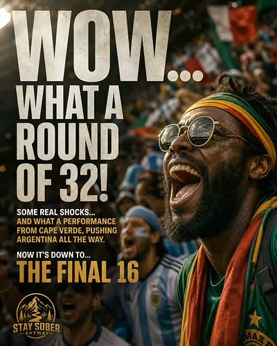 What a Round of 32! 🤯

There were some huge shocks, incredible stories, and Cape Verde almost pulled off one of the biggest u...