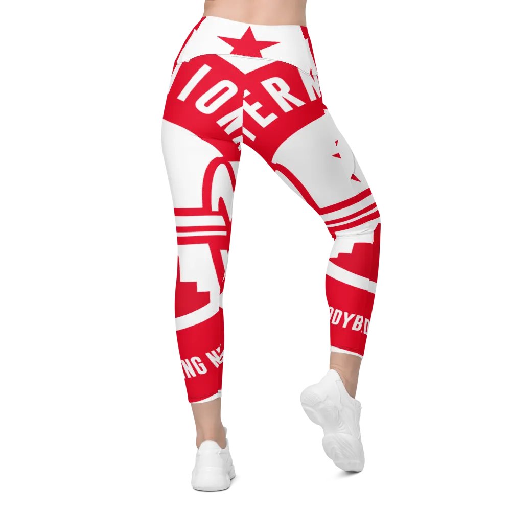 IFBNewsfeed.Org's ALL-OVER PRINT LEGGINGS WITH POCKETS product image (1)