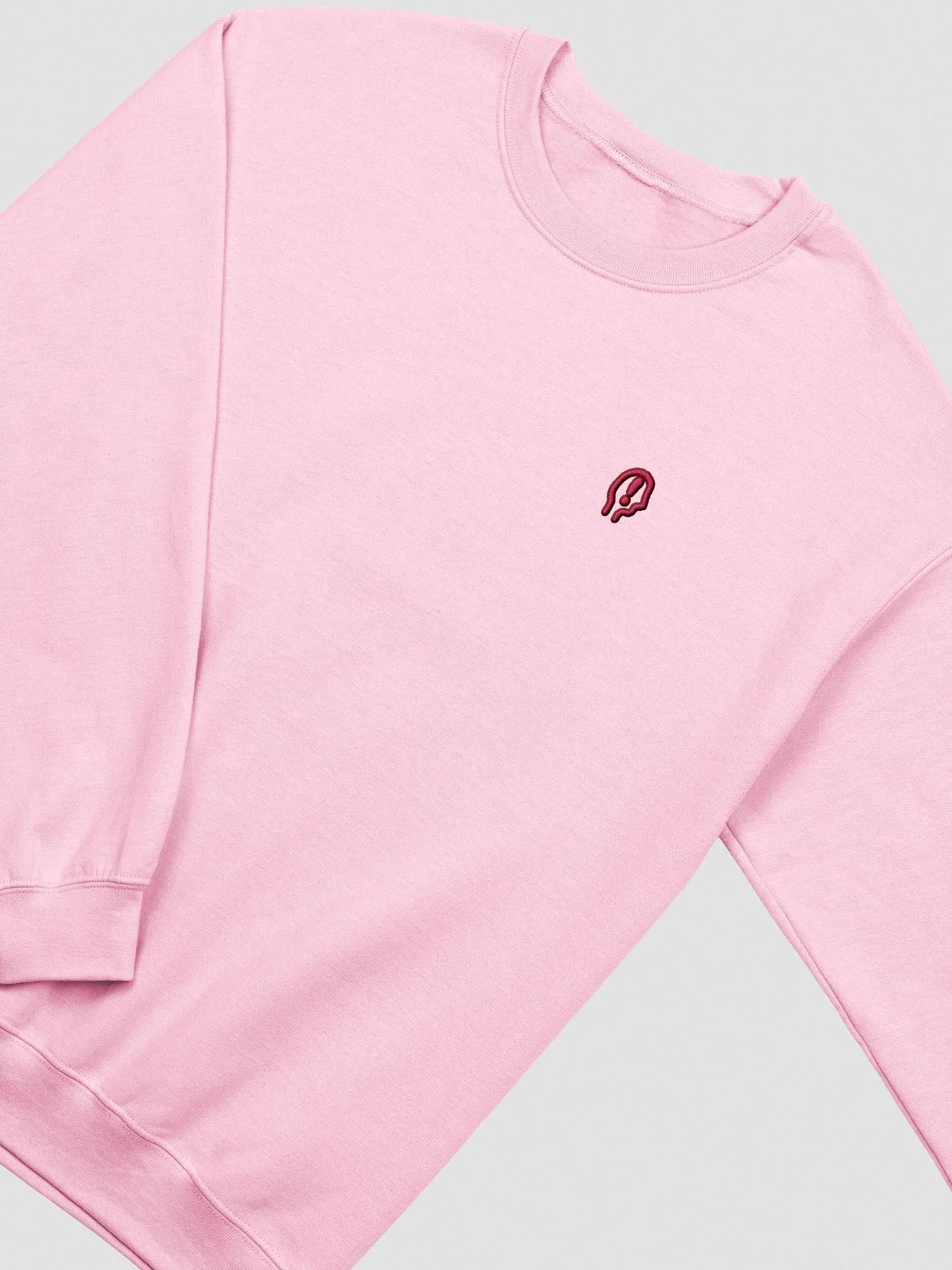 EXCLAIMING MENTALLY (L.C. rose design) embroidered crewneck product image (15)