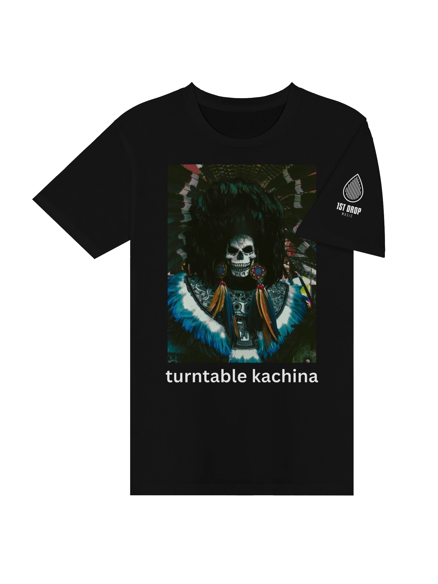 Turntable Kachina Dia De Los Dine' Unisex T-shirt product image (4)