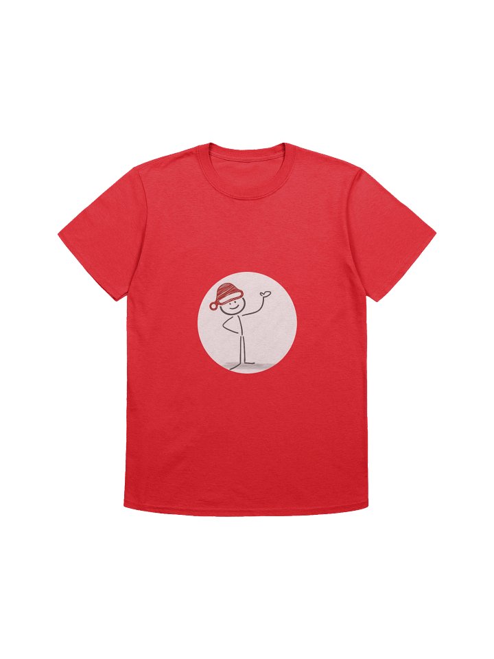 ItsRede Red Simple T-Shirt product image (1)